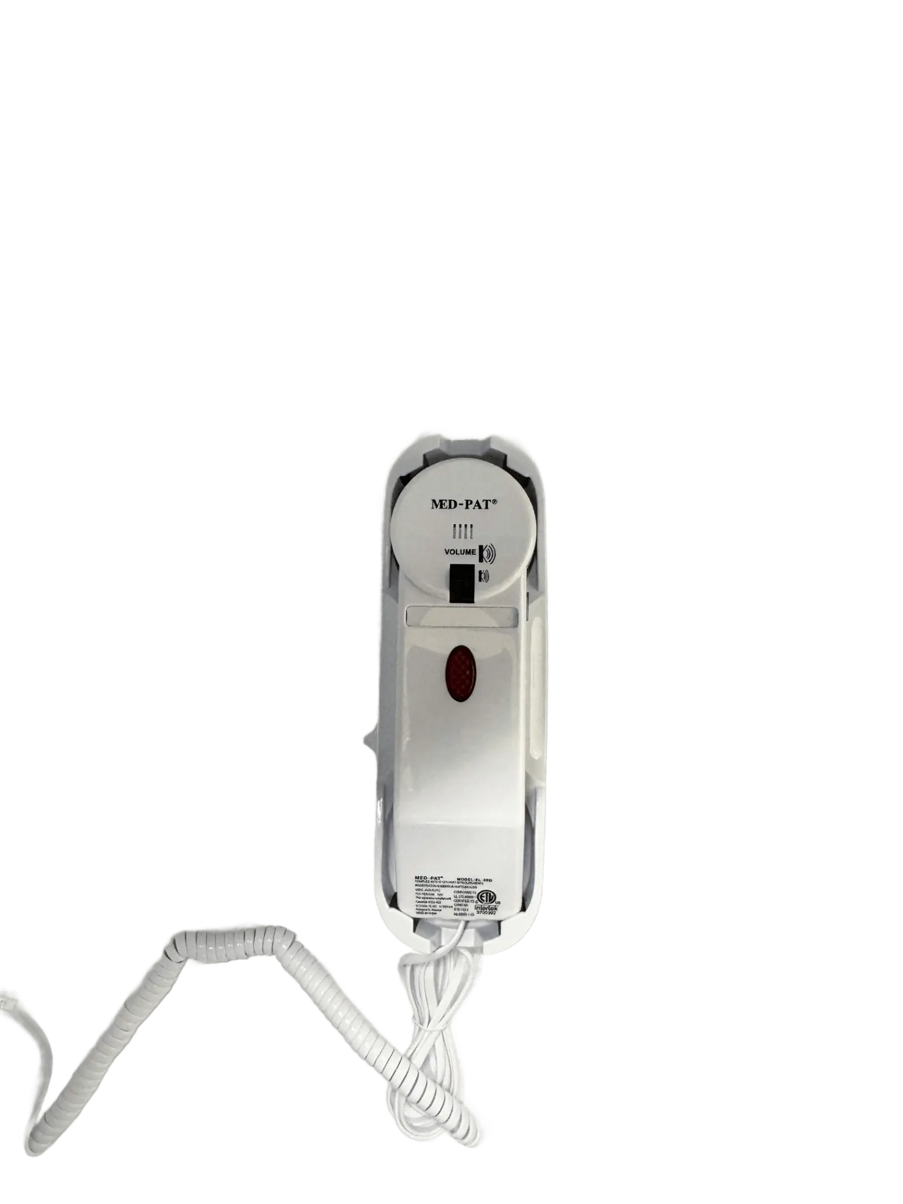 Med-Pat XL88Q large button phone with adjustable holder, designed for easy use by seniors and individuals with mobility challenges.