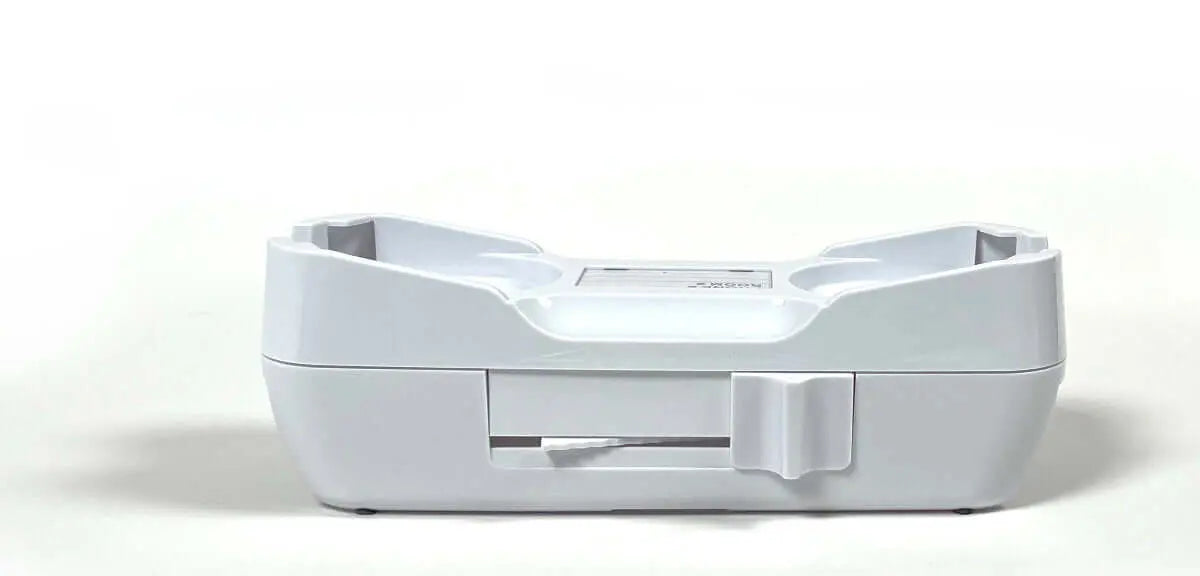 Med-Pat HO-100 adjustable bedrail holder designed for secure hospital phone mount.