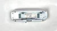 Med-Pat HO-100 Adjustable Bedrail Holder back view with battery compartment and label.
