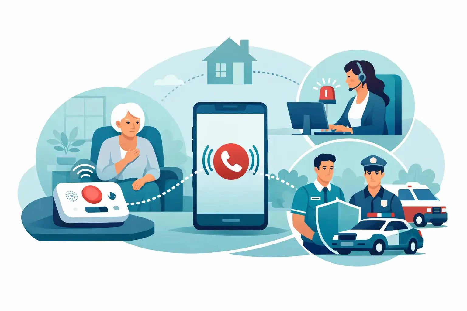 Emergency Auto Dialers for Safer Home Calls