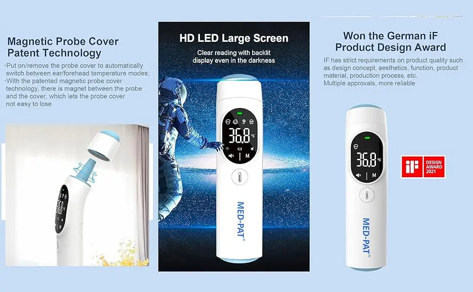Best Infrared Thermometer for Babies, Kids, and Families in 2026: MedPat TH-1 Review and Guide MedPat Solutions