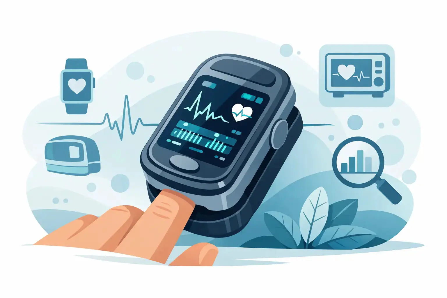 Choosing a Large Display Pulse Oximeter