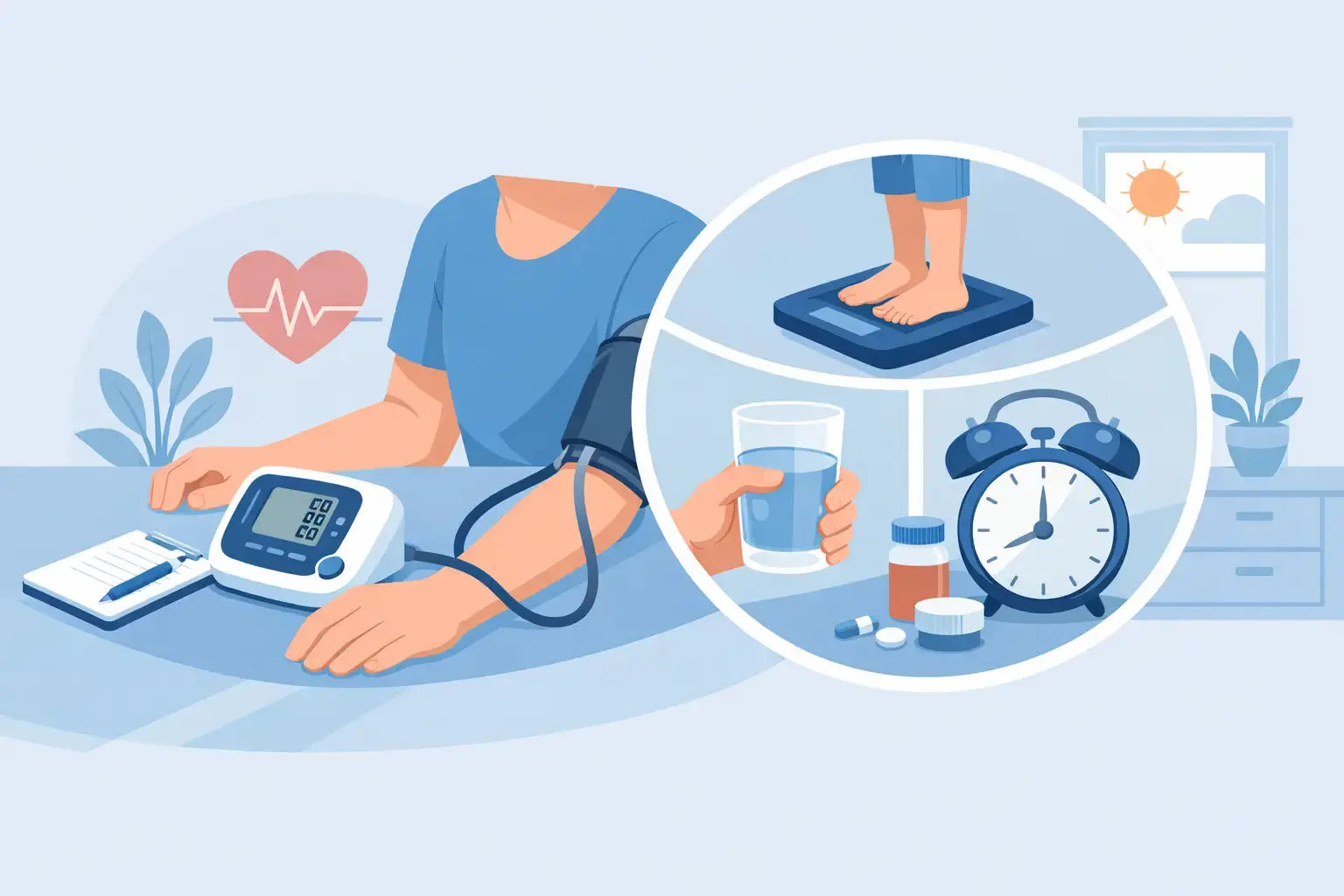 A Home Blood Pressure Routine Example to Follow
