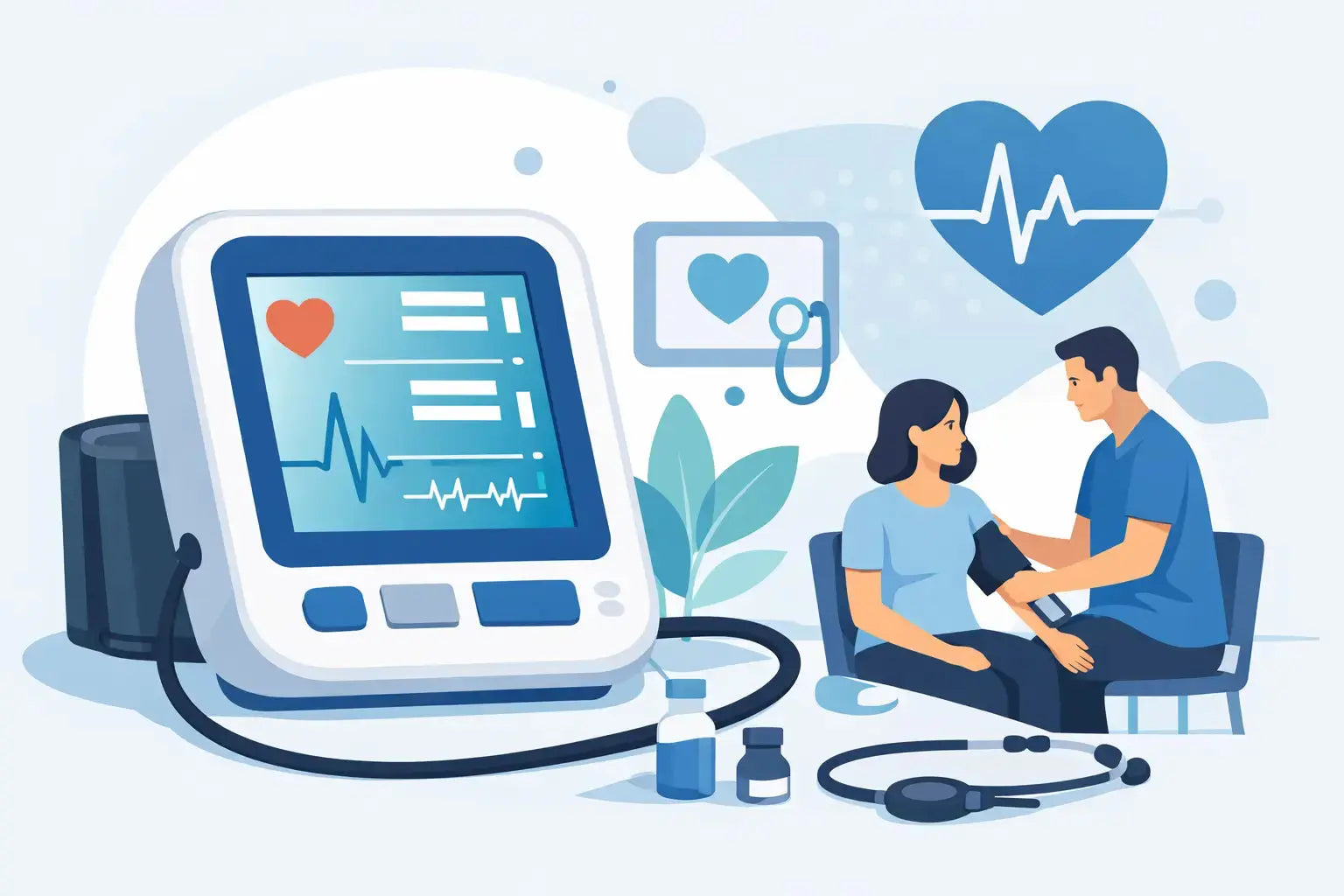 Large Display Blood Pressure Monitor Guide