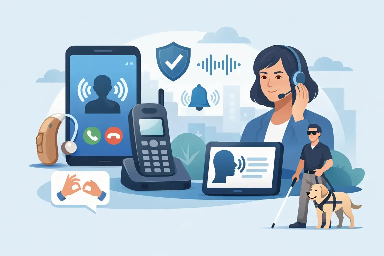 Telephone Accessibility Features Guide for Safer Calls