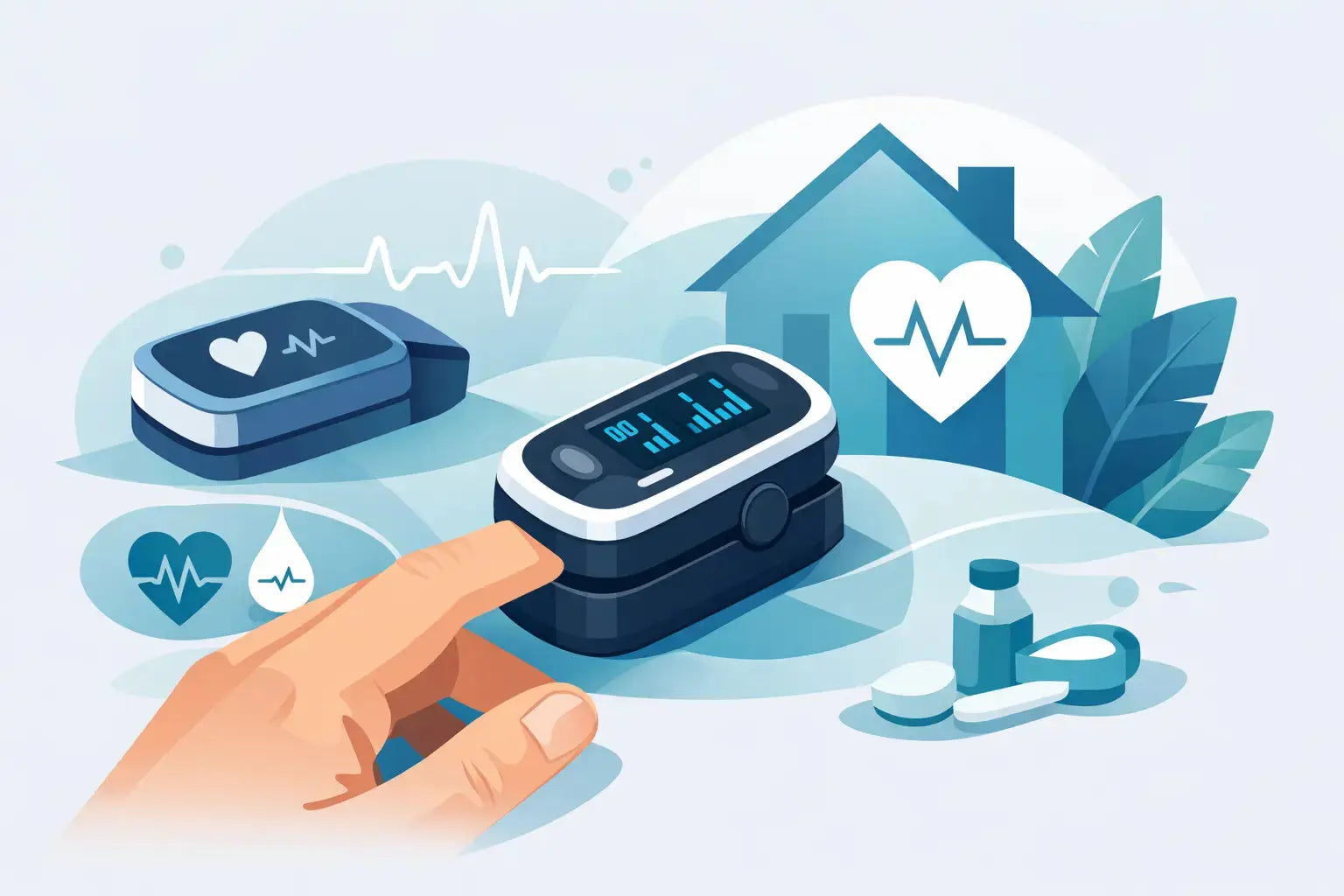 Finger Pulse Oximeter Review for Home Use