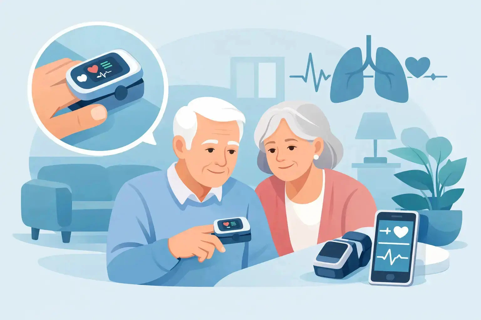 Best Oxygen Monitor for Seniors at Home