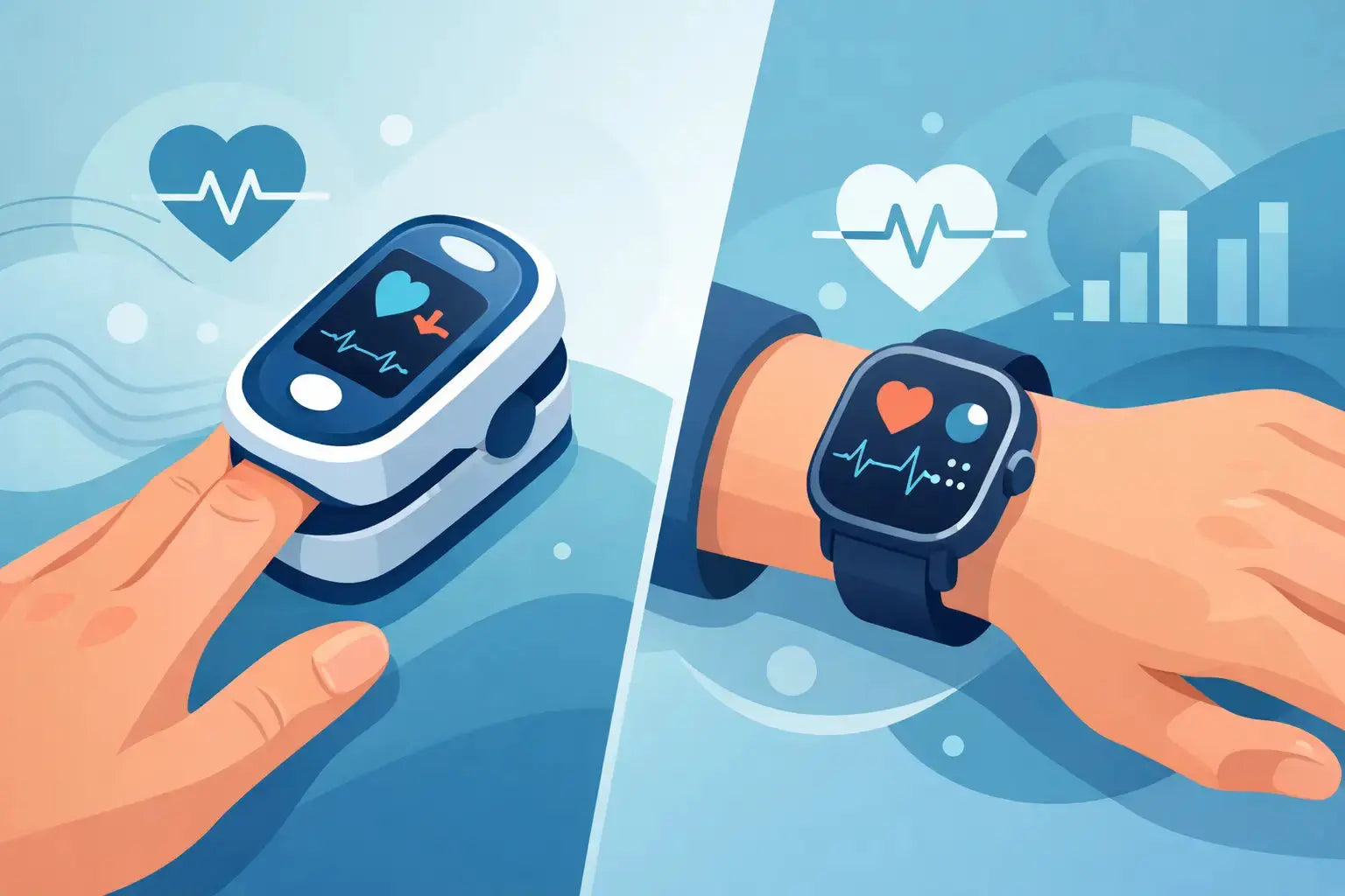 Pulse Oximeter vs Smartwatch Readings