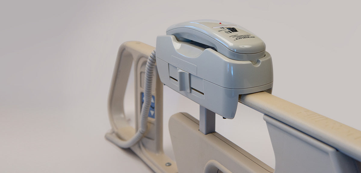 Med-Pat RH100 Rail Hugger in Home Care Setting