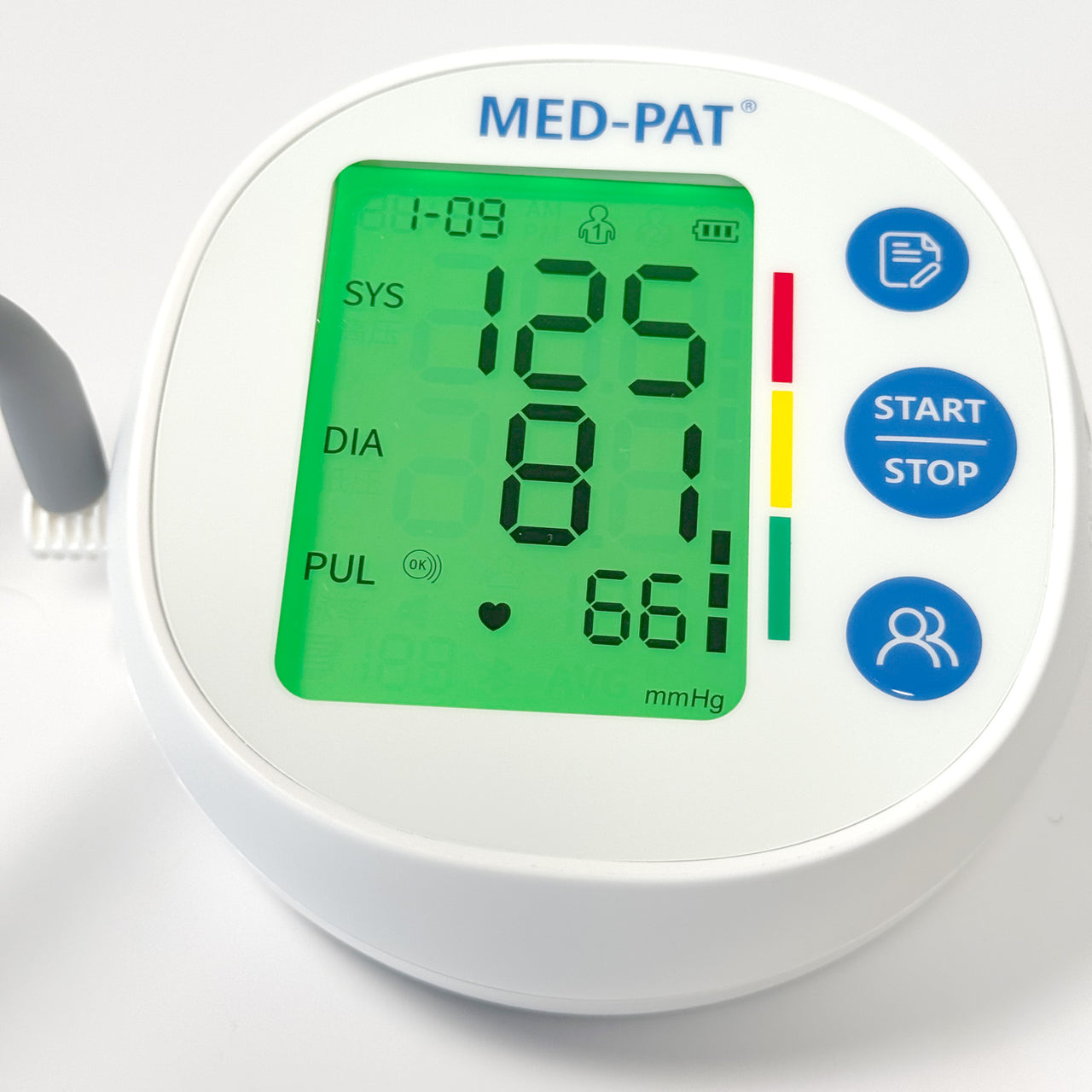 Med-Pat BP-R Round Blood Pressure Machine