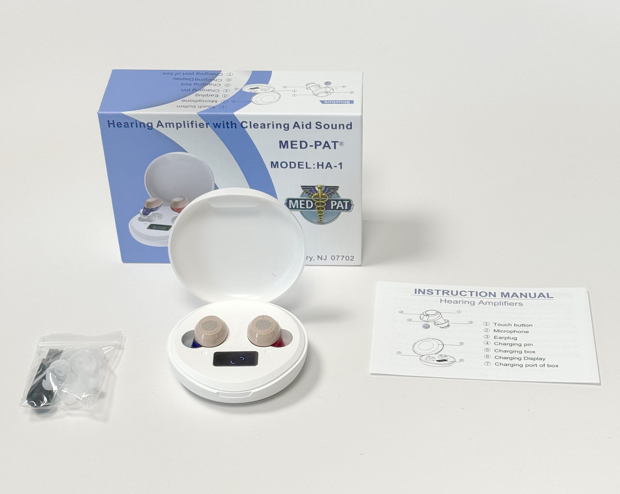 Med-Pat HA-1 Hearing Amplifier | Advanced, Affordable Hearing Aid Alternative