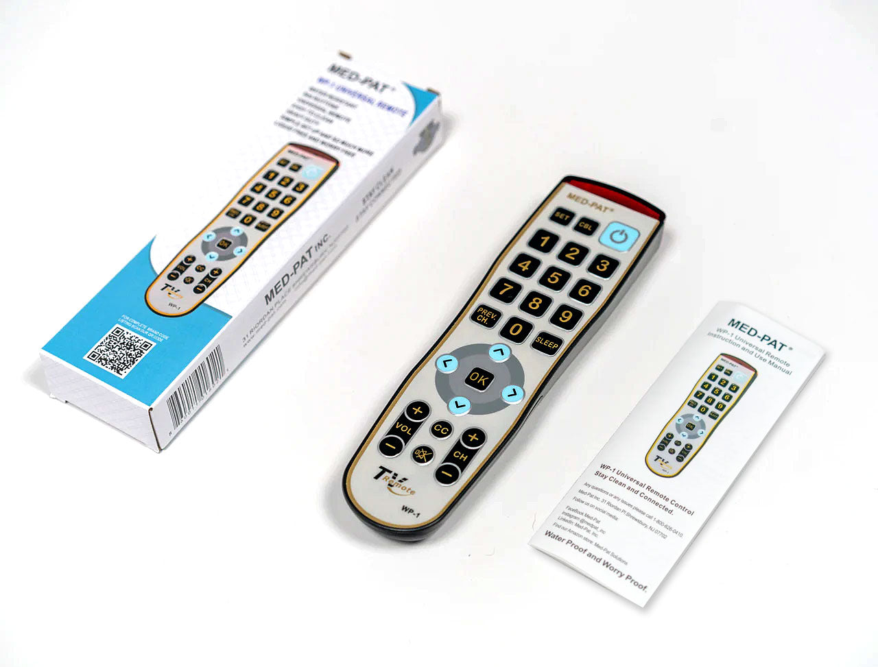 Med-Pat WP-1 Universal Waterproof Remote