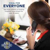 Med-Pat T-4 Trimline Telephone | Corded, Wall Mountable, Hearing Aid Compatible | Senior & Healthcare Phone - MedPat Solutions