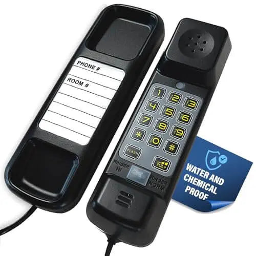 Med-Pat TL-WP Waterproof Trimline Phone – Perfect for Bathrooms, Kitchens, Outdoors - MedPat Solutions