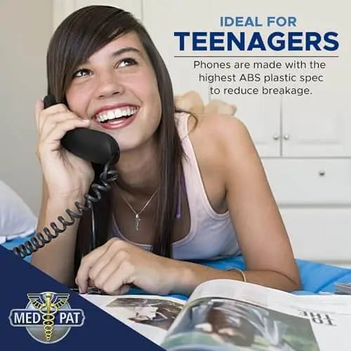 Med-Pat TL-WP Waterproof Trimline Phone – Perfect for Bathrooms, Kitchens, Outdoors - MedPat Solutions