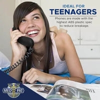 Med-Pat TL-WP Waterproof Trimline Phone – Perfect for Bathrooms, Kitchens, Outdoors - MedPat Solutions