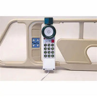 Med-Pat CL Bed Rail Clip for One-Piece Phones | Secure Mounting for Hospital Beds – Available in White, Black, and Beige - MedPat Solutions