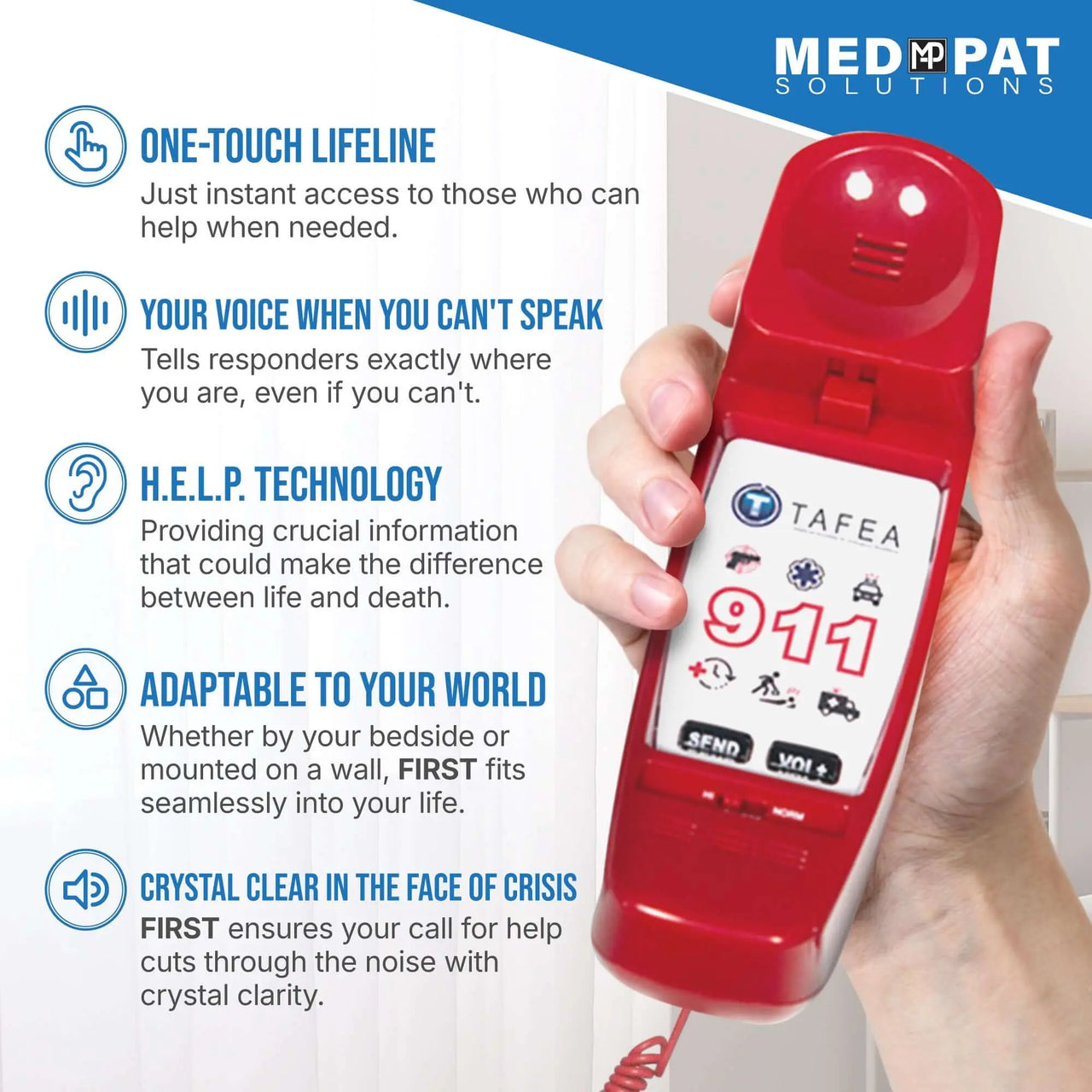 FIRST by TAFEA Emergency Auto Dialer - MedPat Solutions