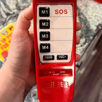 FIRST M by TAFEA Emergency Phone | One-Button 911 Dialer, Programmable M2–M4, Hands-Free Listening, Loud Ringer – Ideal for Homes, Gyms, Hospitals, Hotels & Public Spaces - MedPat Solutions