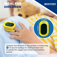 Kid-Friendly Pulse Oximeter – Med-Pat “Ducky” PXC-1 | FDA Approved & FSA/HSA Eligible - MedPat Solutions