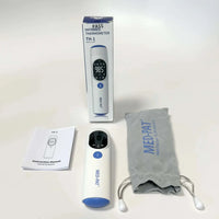 Med-Pat TH-1 Infrared 4-in-1 Thermometer – Forehead, Ear, Surface & Room Temperature Reader with Digital Display
