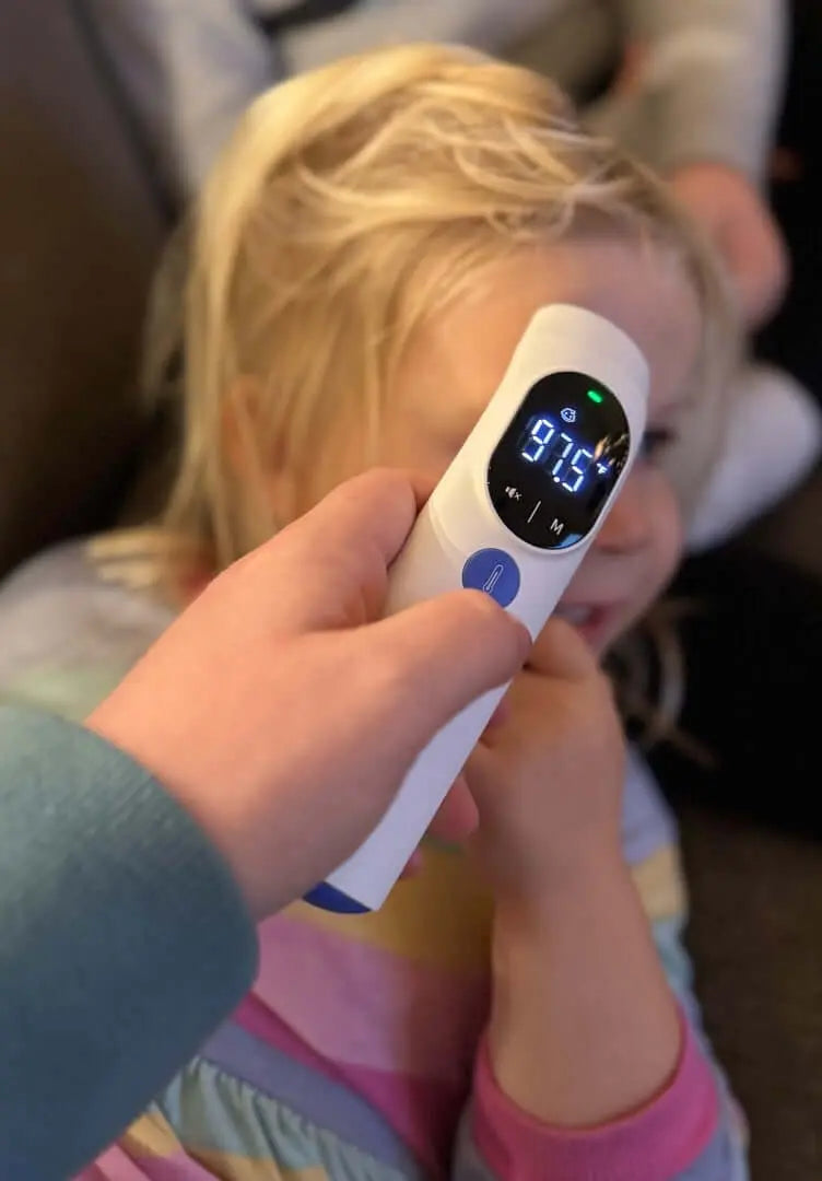 Med-Pat TH-1 Digital Infrared Thermometer | 4-in-1 Tympanic & Temporal Thermometer for Adults, Kids & Babies | Fast, Accurate & Easy - MedPat Solutions